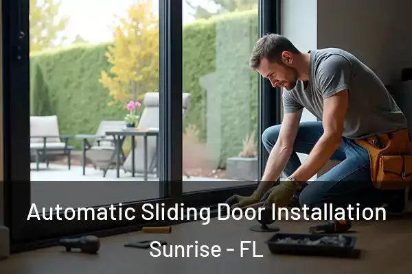 Automatic Sliding Door Installation Sunrise - FL