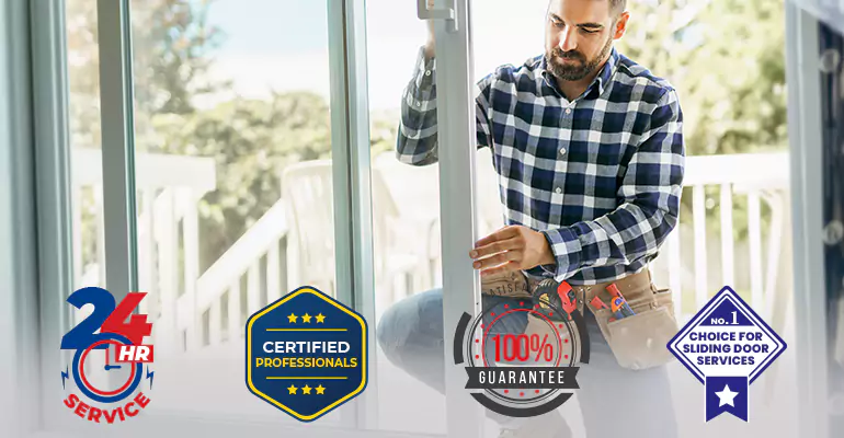 Leaking Sliding Glass Door Repair in Sunrise