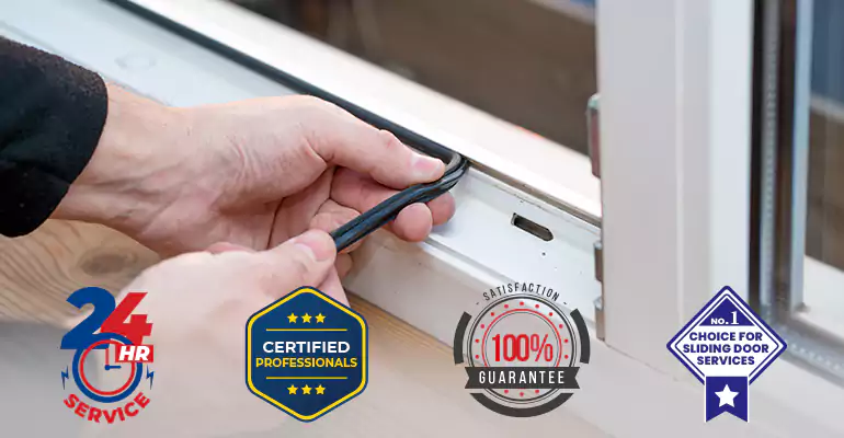 Sliding Glass Door Track Repair and Cost Estimate in Sunrise