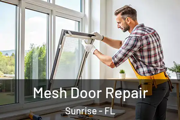 Mesh Door Repair Sunrise - FL
