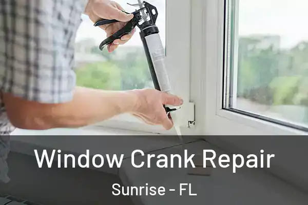 Window Crank Repair Sunrise - FL